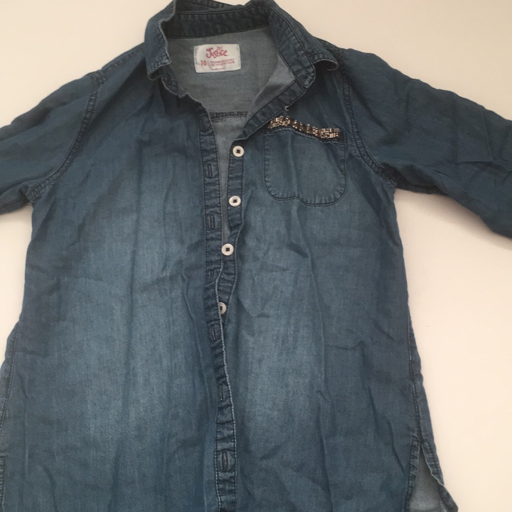 Justice Denim shirt